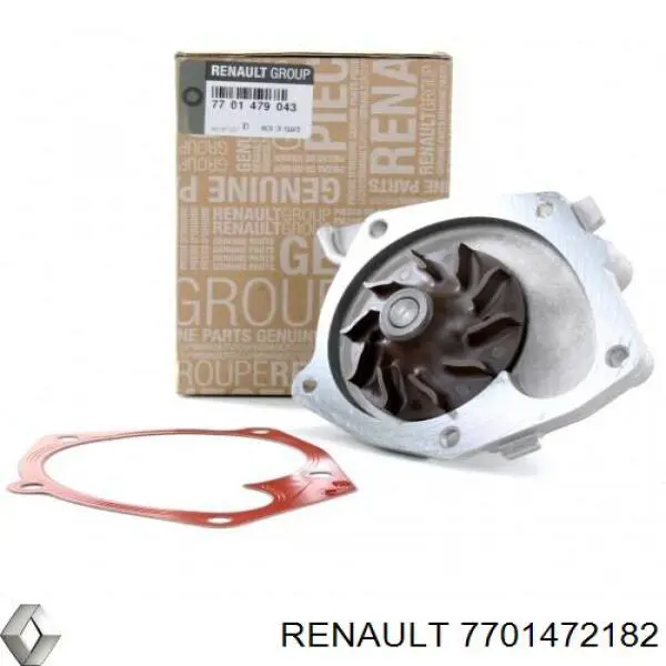Купить 7701472182 Renault (RVI) Насос охлаждения