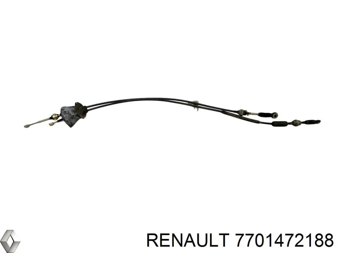 7701472188 Renault (RVI) трос переключения передач сдвоенный