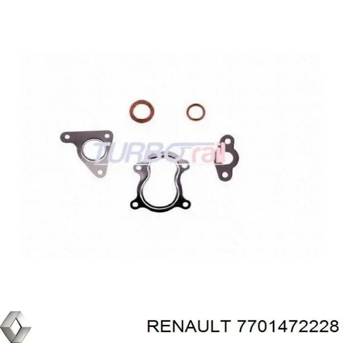 Turbocompresor 7701472228 Renault (RVI)