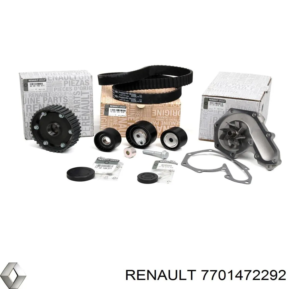 ГРМ ремни, комплект Renault (RVI) 7701472292 цена, от 79.37 USD