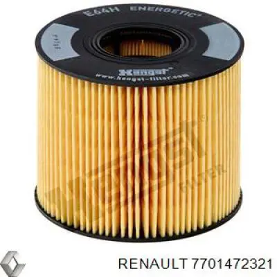 Фильтр очистки масла центробежный Renault (RVI) 7701472321 цена, от 5.21 USD