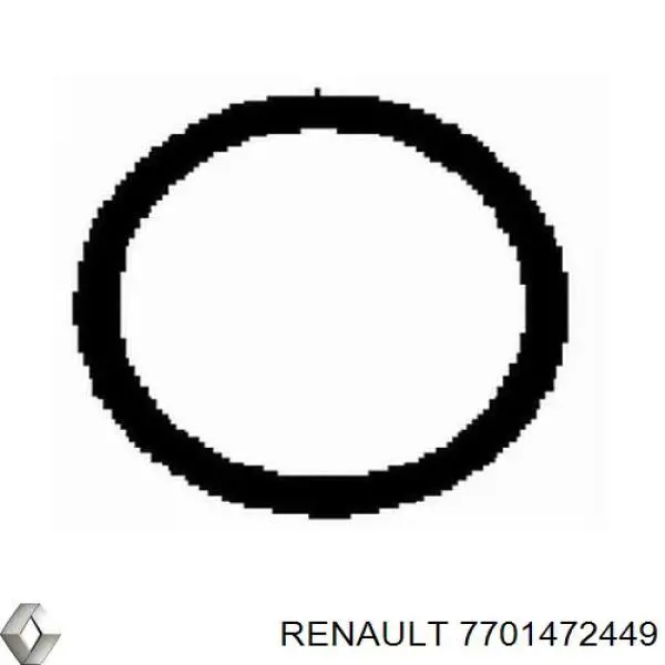 Прокладка впускного коллектора Renault (RVI) 7701472449