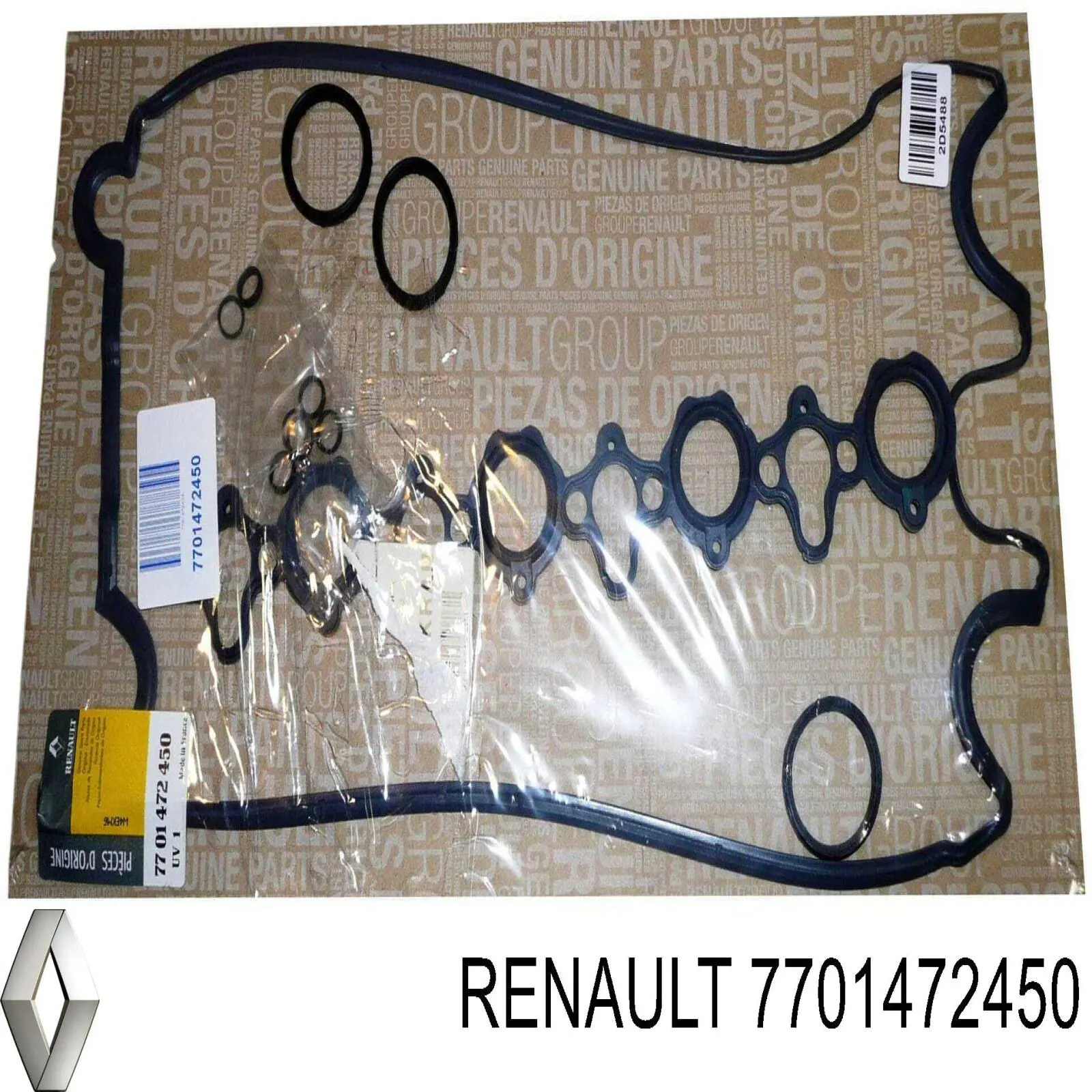 Купить 7701472450 Renault (RVI) Прокладка клапанной крышки двигателя