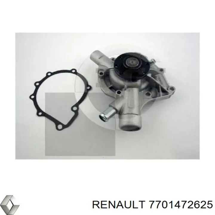 Купить 7701472625 Renault (RVI) Насос охлаждения
