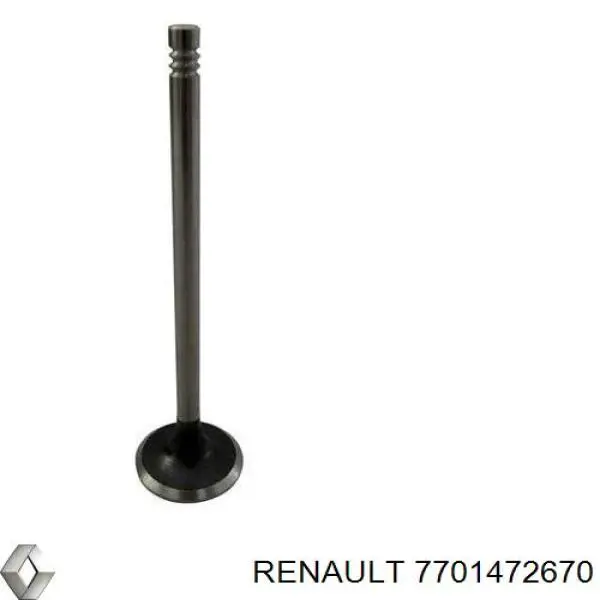 Выпускной клапан двигателя Renault (RVI) 7701472670 цена, от 62.52 USD