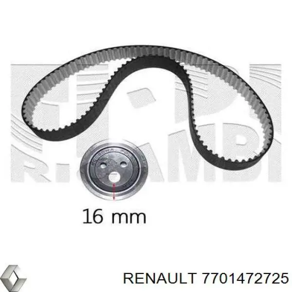 ГРМ ремни, комплект Renault (RVI) 7701472725 цена, от 32.15 USD
