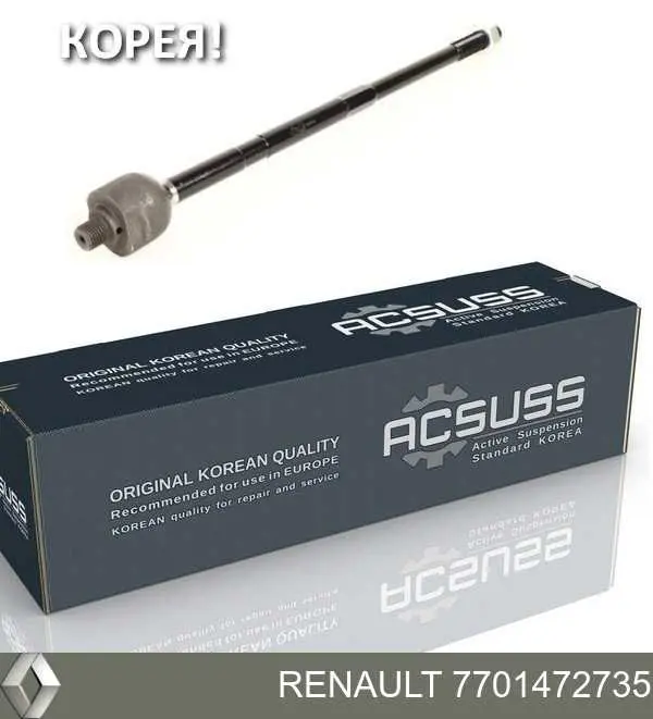 Рулевая тяга 7701472735 Renault (RVI)