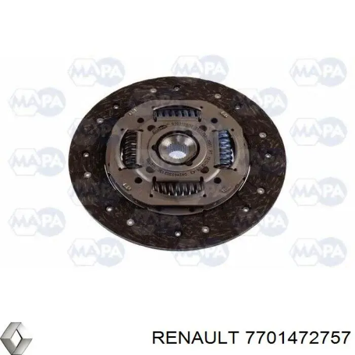 Комплект сцепления (3 части) Renault (RVI) 7701472757 цена, от 134.90 USD