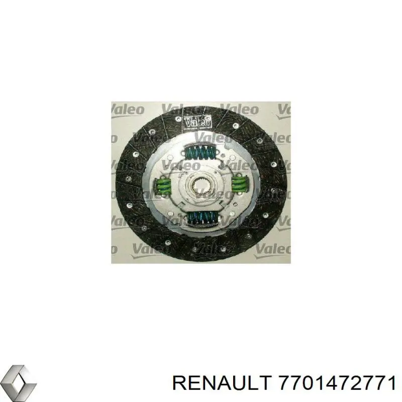 Комплект сцепления (3 части) Renault (RVI) 7701472771 цена, от 167.54 USD