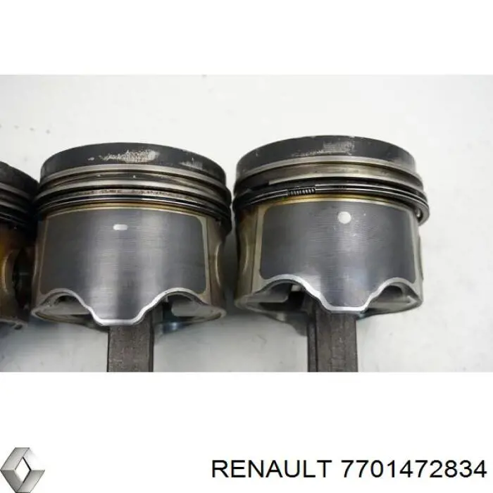 Поршень в комплекте на 1 цилиндр, STD Renault (RVI) 7701472834