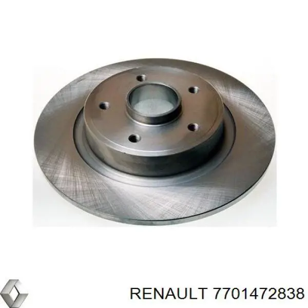 Задний дисковый тормоз Renault (RVI) 7701472838