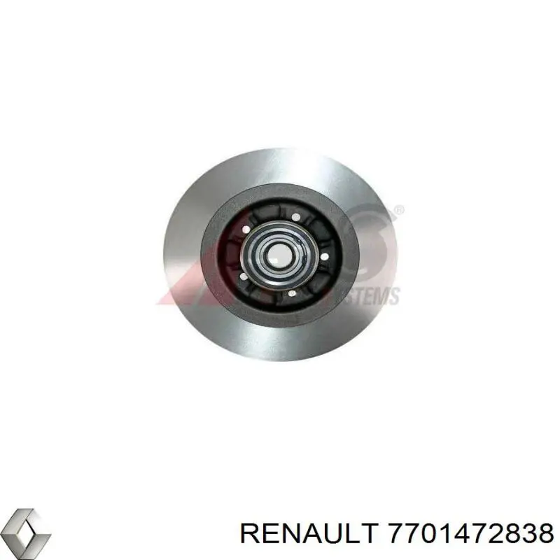 7701472838 Renault (RVI) Дисковый тормоз