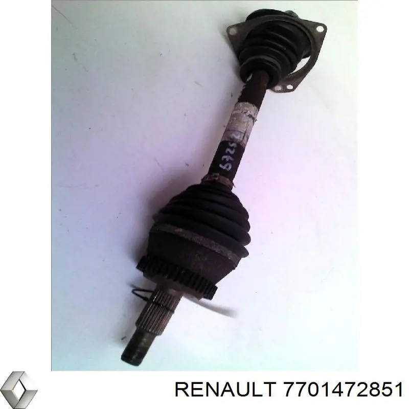 Привод передний левый Renault (RVI) 7701472851 цена, от 171.26 USD
