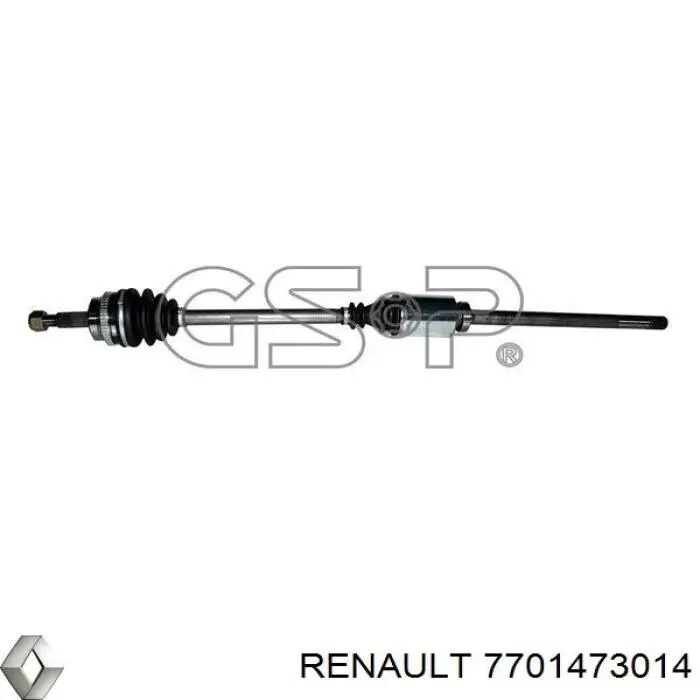 Привод передний правый Renault (RVI) 7701473014 цена, от 118.52 USD