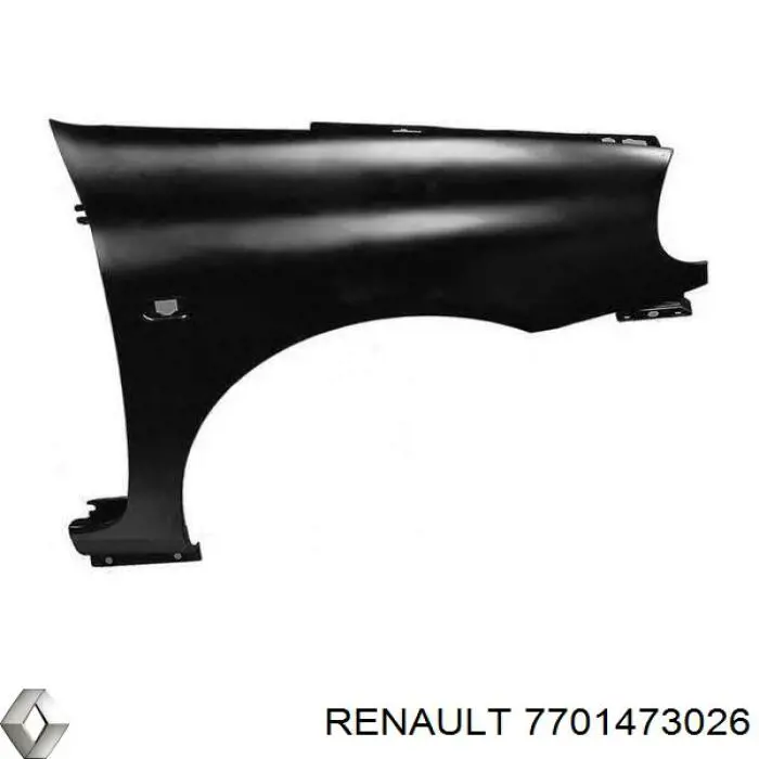 7701473026 Renault (RVI) Переднее правое крыло