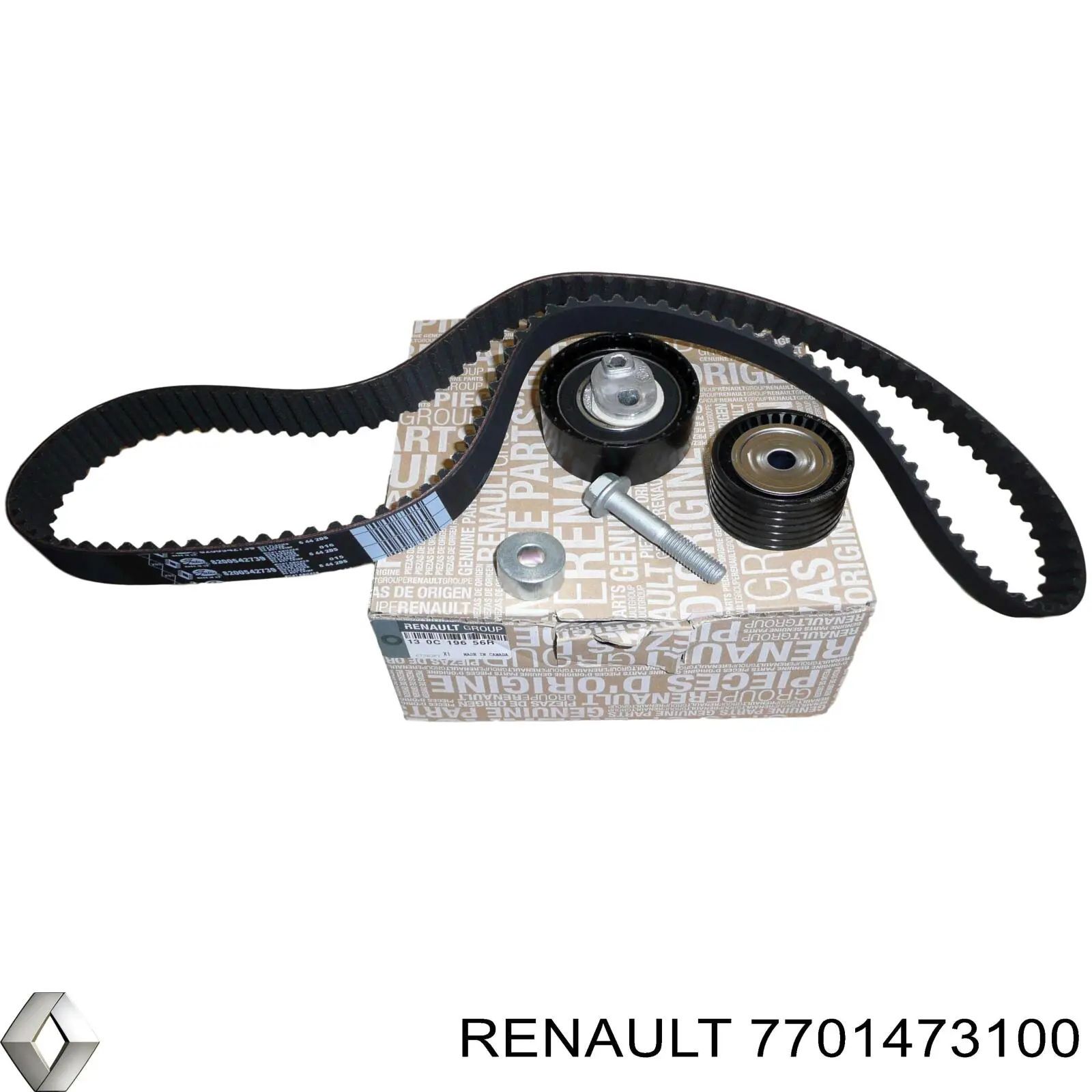 7701473100 Renault (RVI) комплект грм