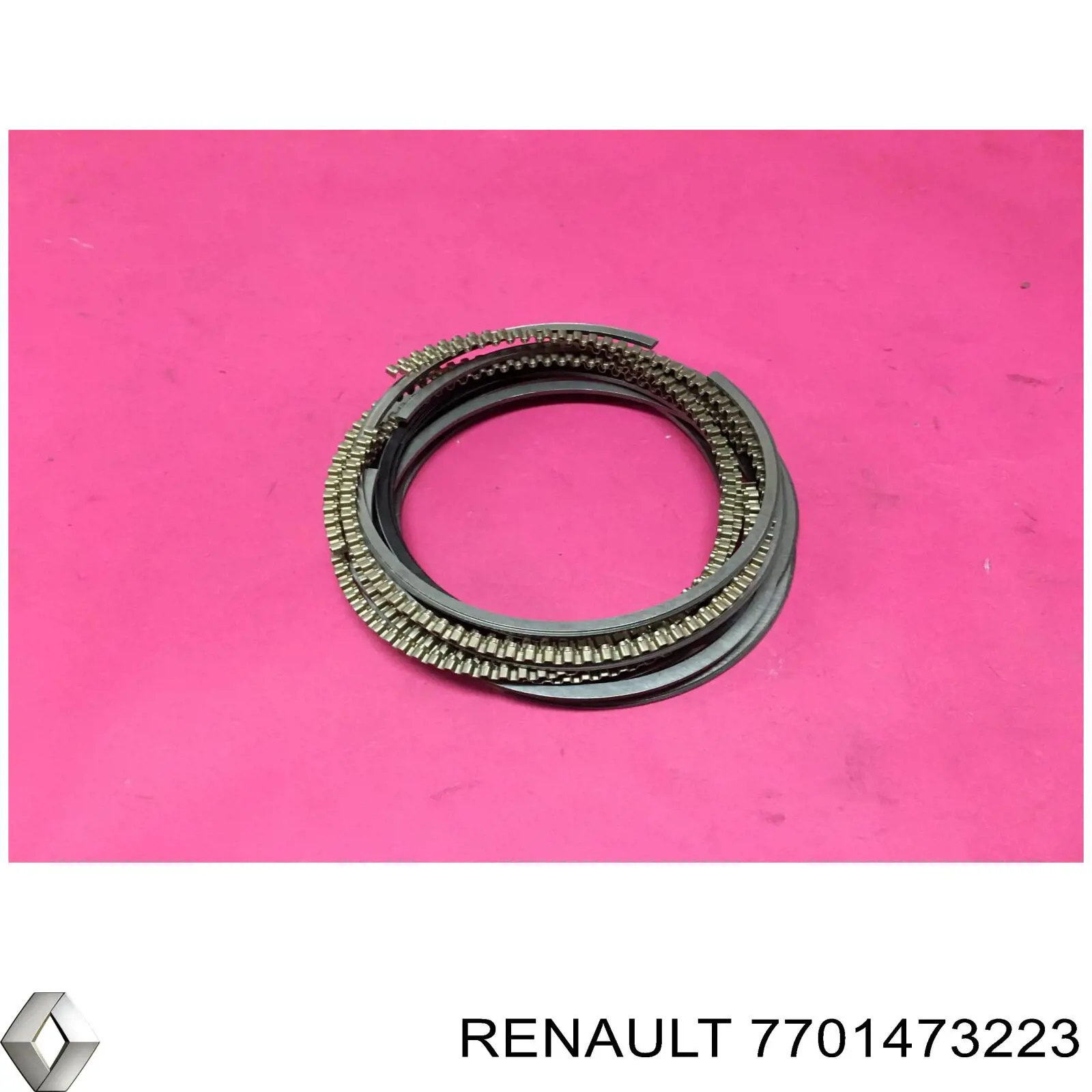 7701473223 Renault (RVI) кольца поршневые на 1 цилиндр, std.