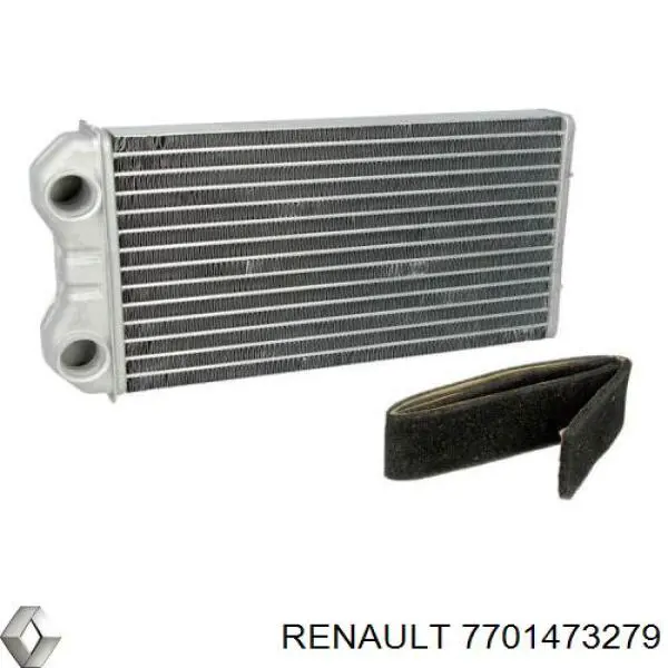 Радиатор печки (отопителя) Renault (RVI) 7701473279 цена, от 19.00 USD