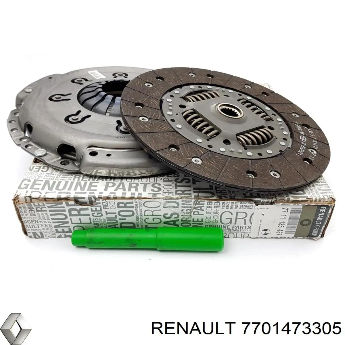 Комплект сцепления (3 части) Renault (RVI) 7701473305 цена, от 189.05 USD
