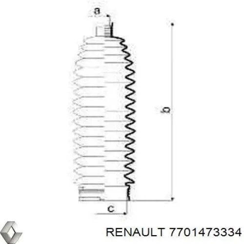 7701473334 Renault (RVI)