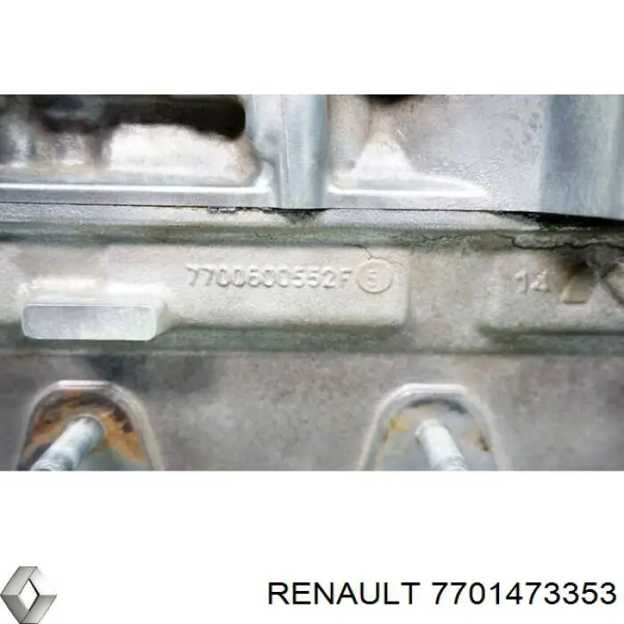 Головка двигателя Renault (RVI) 7701473353 цена, от 202.93 USD