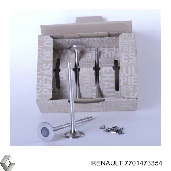 Клапан выпускной Renault (RVI) 7701473354
