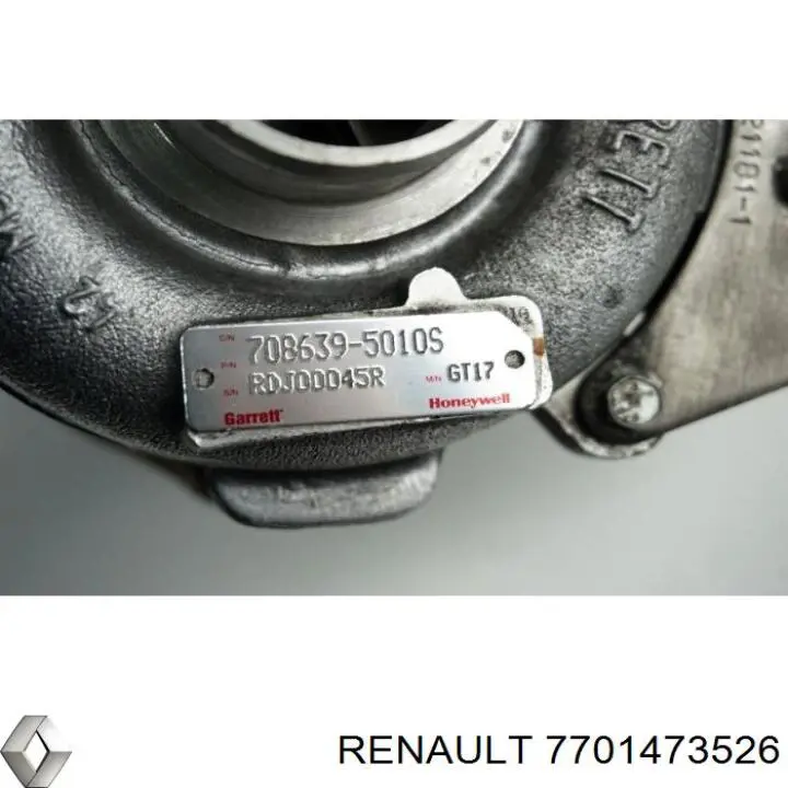 Купить 7701473526 Renault (RVI) Турбоком