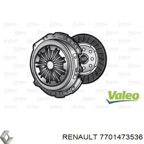 Маховик двигателя Renault (RVI) 7701473536 цена, от 623.56 USD