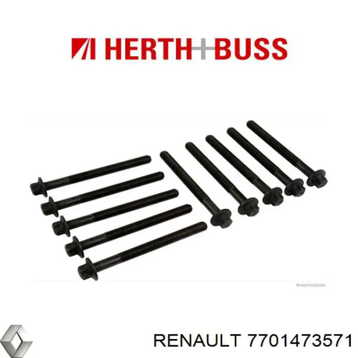 Болт головки блока цилиндров Renault (RVI) 7701473571