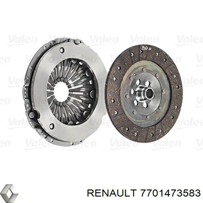 Комплект сцепления (3 части) Renault (RVI) 7701473583 цена, от 180.77 USD