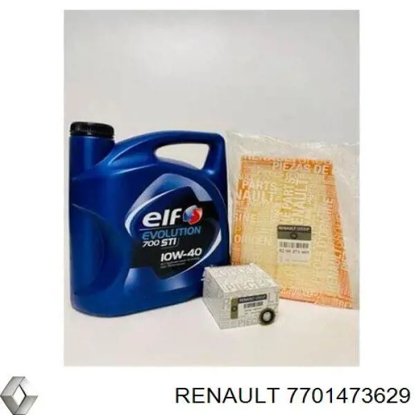 7701473629 Renault (RVI) прокладка адаптера масляного фильтра
