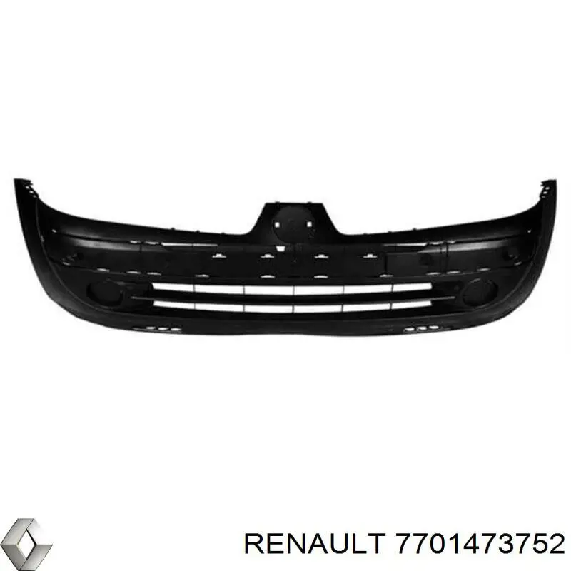 7701473752 Renault (RVI) Бампер передний в сборе