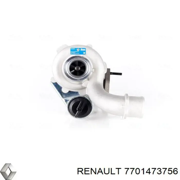 Турбонагнетатель Renault (RVI) 7701473756 цена, от 192.36 USD