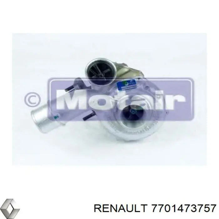 7701473757 Renault (RVI) Турбонаддув