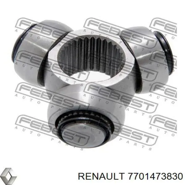 Пыльник ШРУСа передней полуоси внутренний левый 7701473830 Renault (RVI)