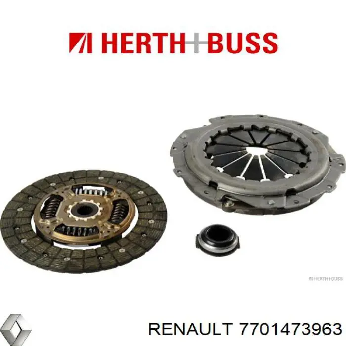 Комплект сцепления (3 части) Renault (RVI) 7701473963 цена, от 111.17 USD