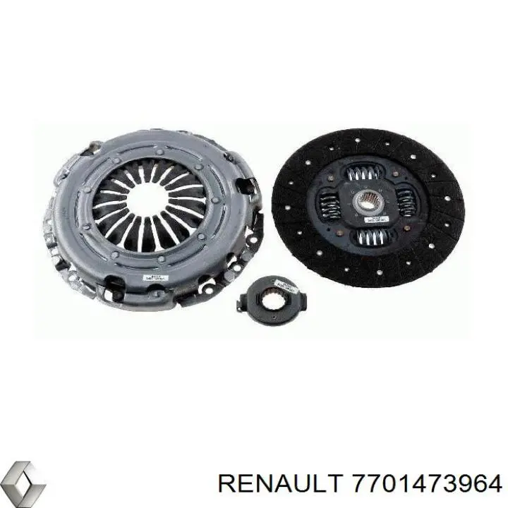 Сцепление 7701473964 Renault (RVI)