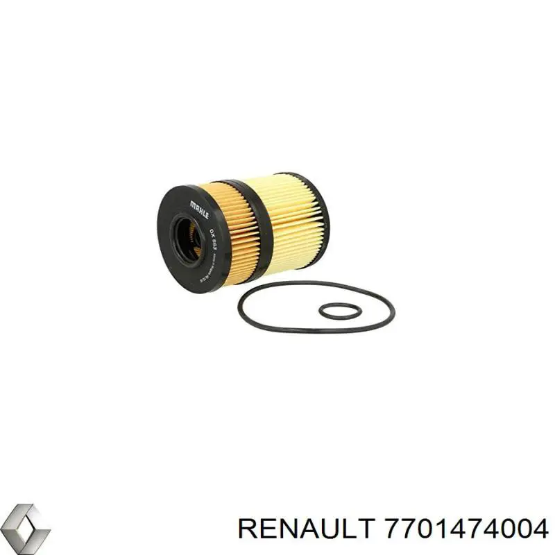 7701474004 Renault (RVI) масляный фильтр