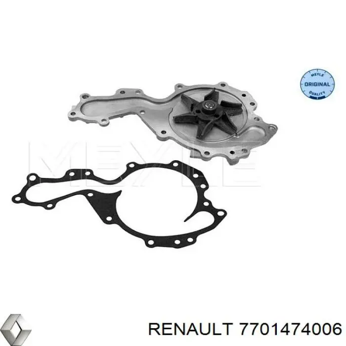 7701474006 Renault (RVI) Насос водяной