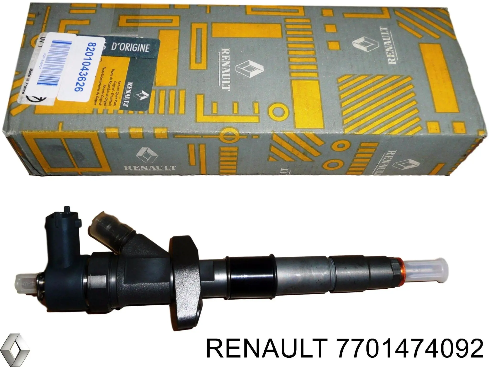 7701474092 Renault (RVI) injetor de injeção de combustível