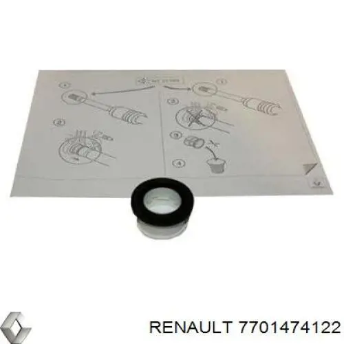 Сальник полуоси переднего моста правой Renault (RVI) 7701474122 цена, от 25.75 USD