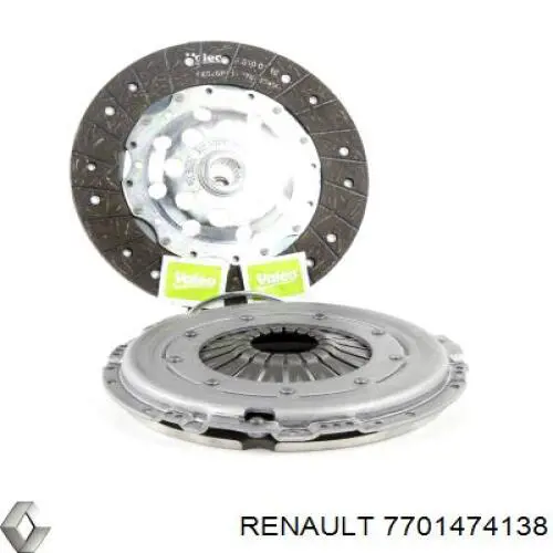 7701474138 Renault (RVI) Сцепление в сборе