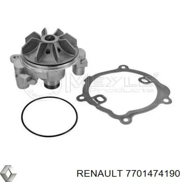Помпа 7701474190 Renault (RVI)