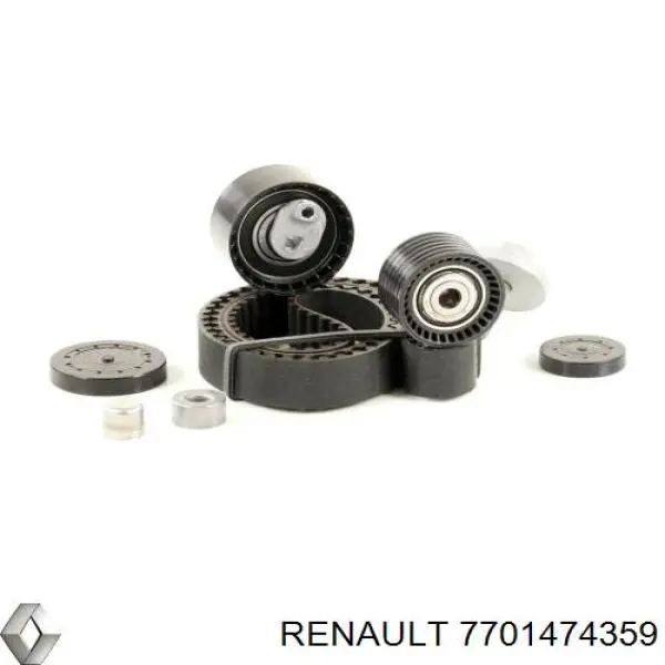 Ремень ГРМ, комплект Renault (RVI) 7701474359