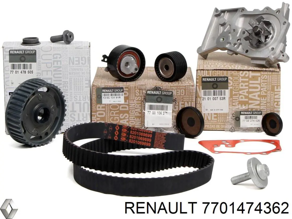Купить 7701474362 Renault (RVI) Шестерня впускного распредвала