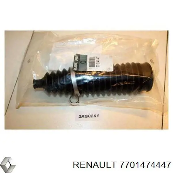 Пыльник рулевой рейки 7701474447 Renault (RVI)