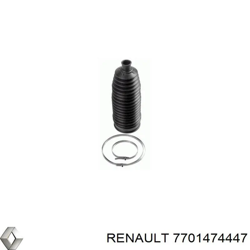 Пыльник рулевой рейки 7701474447 Renault (RVI)