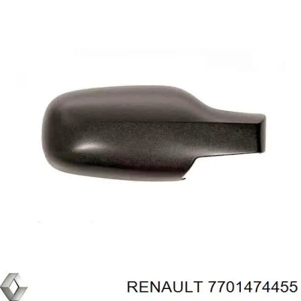 Накладка (крышка) зеркала заднего вида правая 7701474455 Renault (RVI)