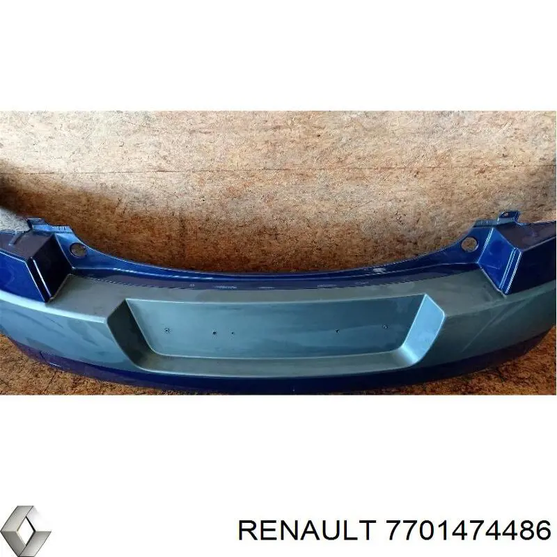 7701474486 Renault (RVI) бампер задний