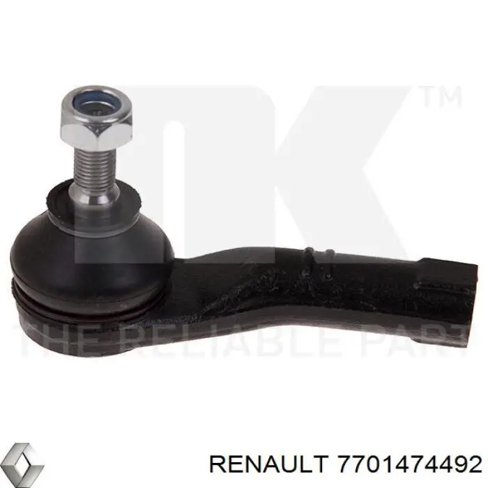 Ponta externa da barra de direção Renault (RVI) 7701474492 preço, a partir de 15,38 USD